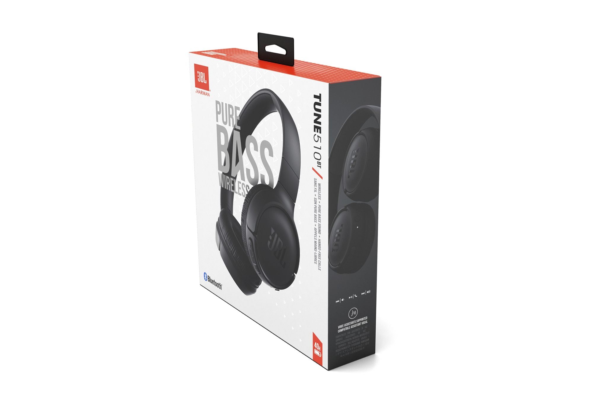 JBL Tune T510 (Casque Bluetooth) - Noir
