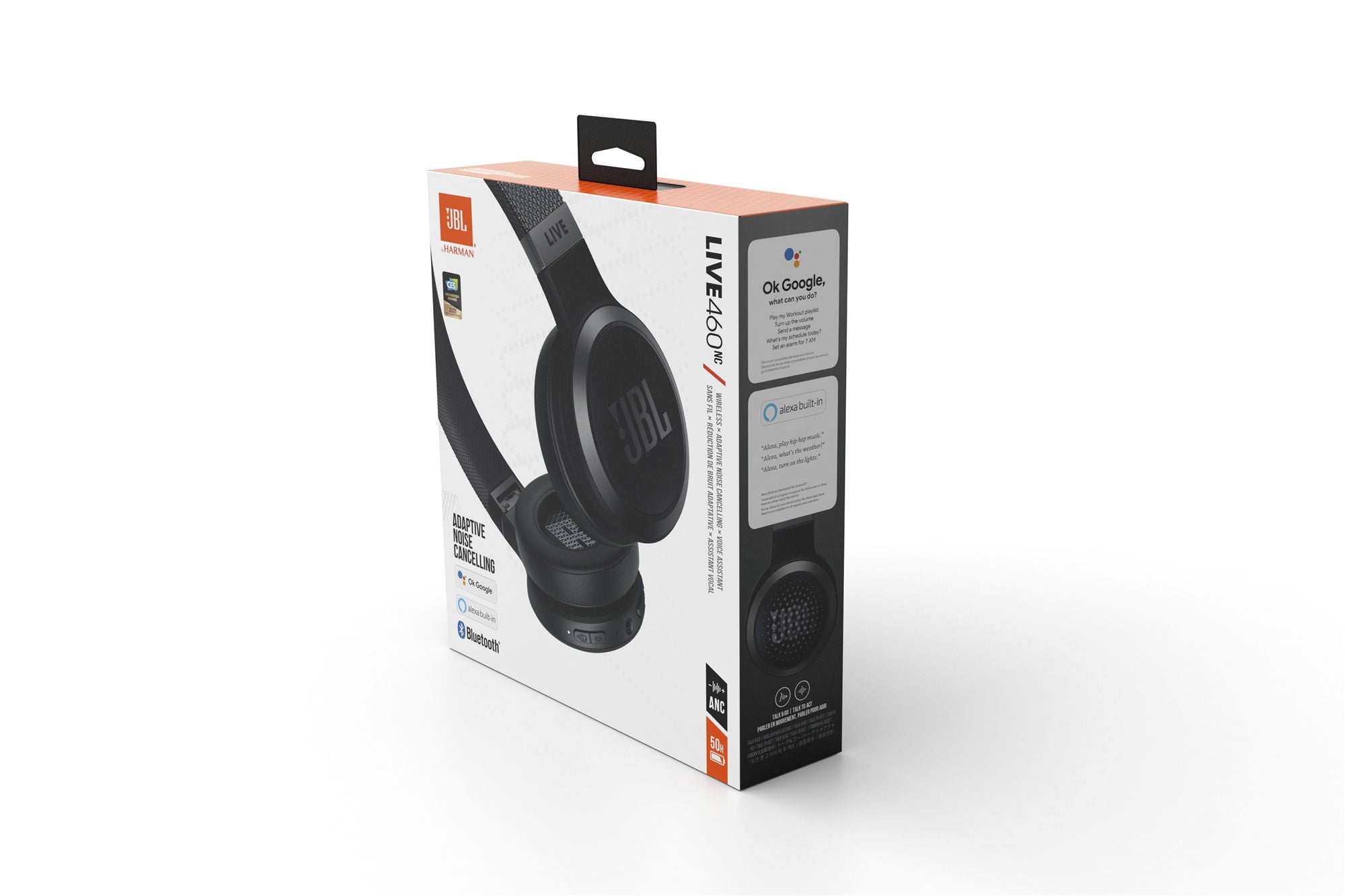 JBL Live460btnc Noir