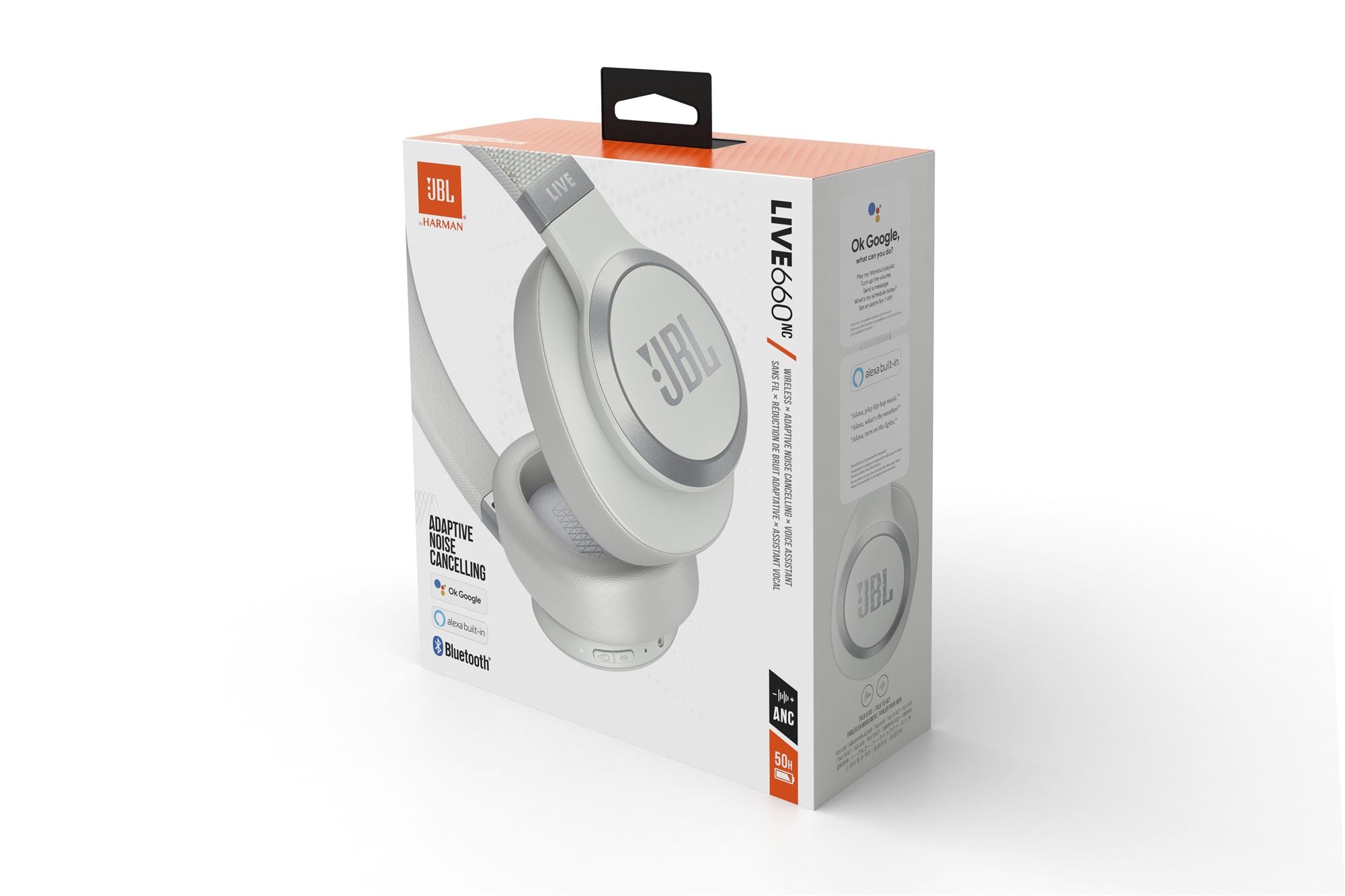 JBL Live 660NC Blanc