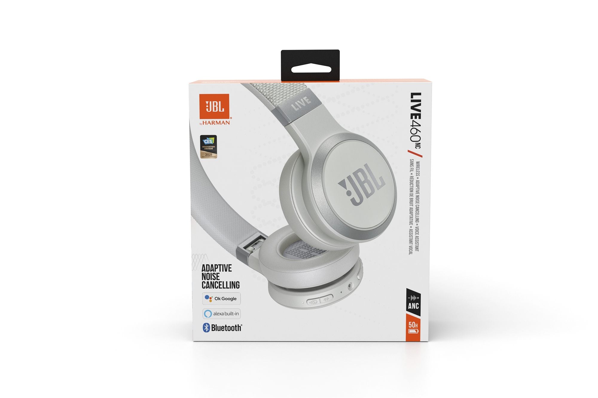JBL Live460btnc Blanc