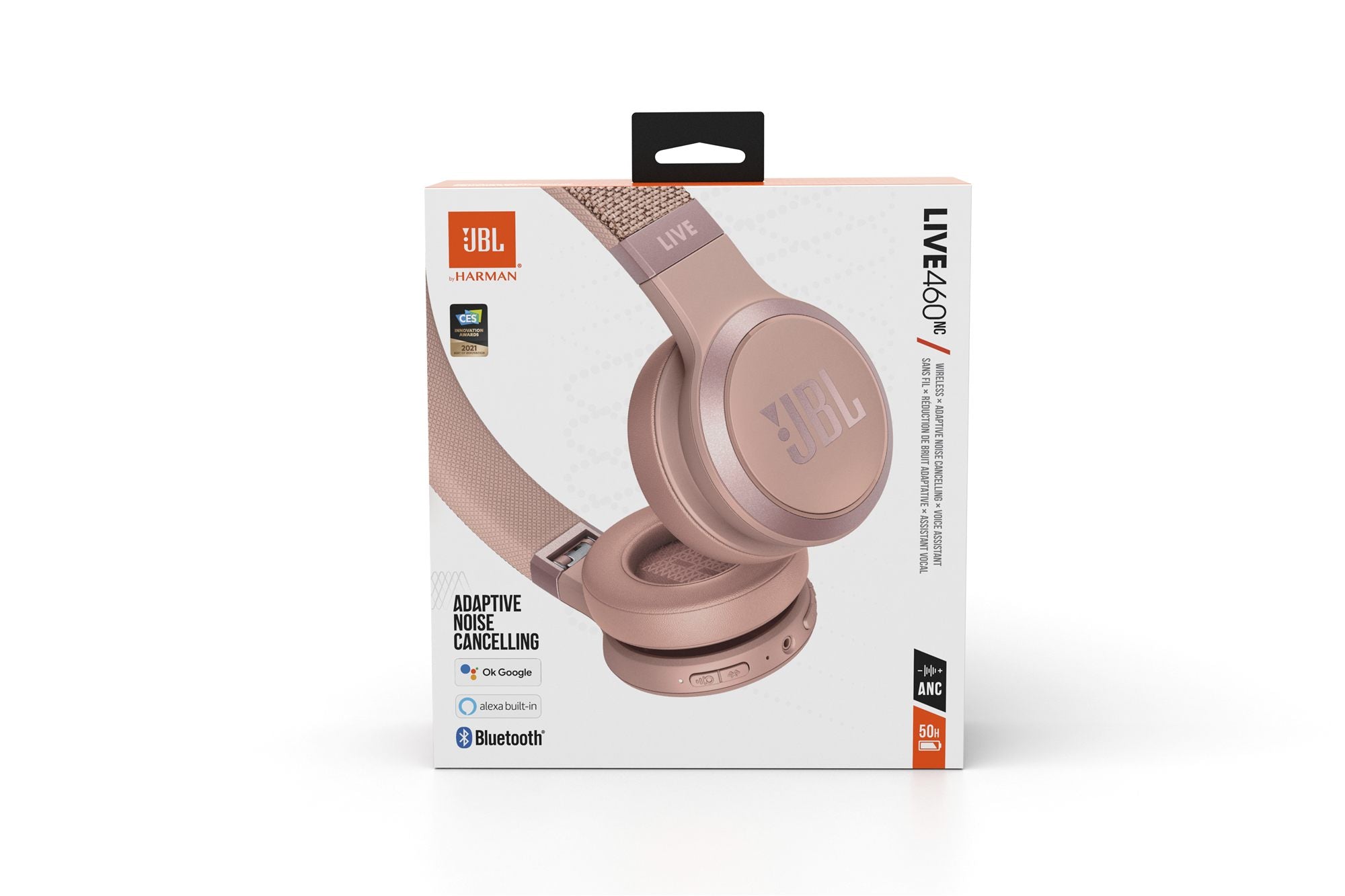 JBL Live460btnc Rose