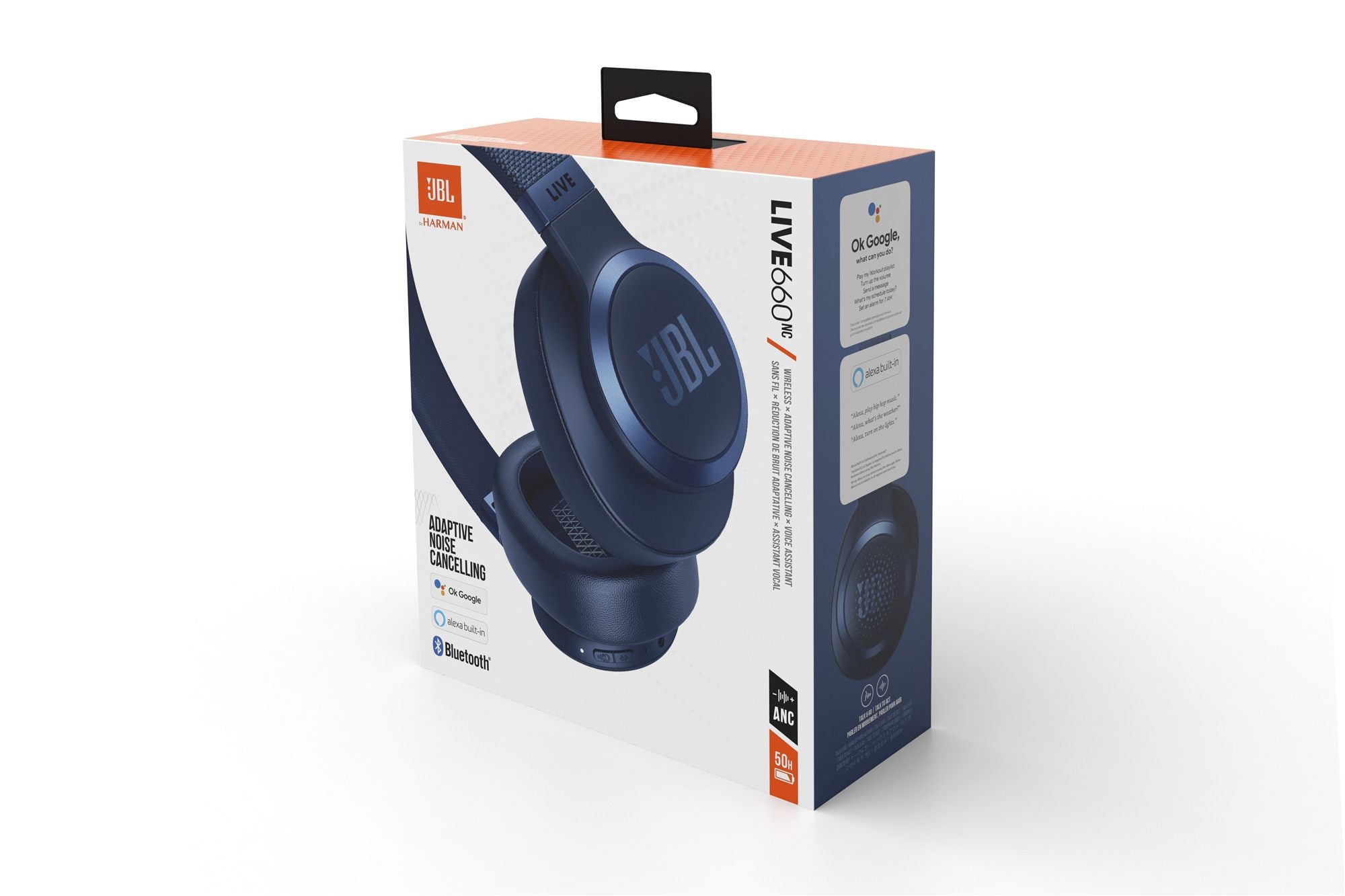 JBL Live 660NC Bleu