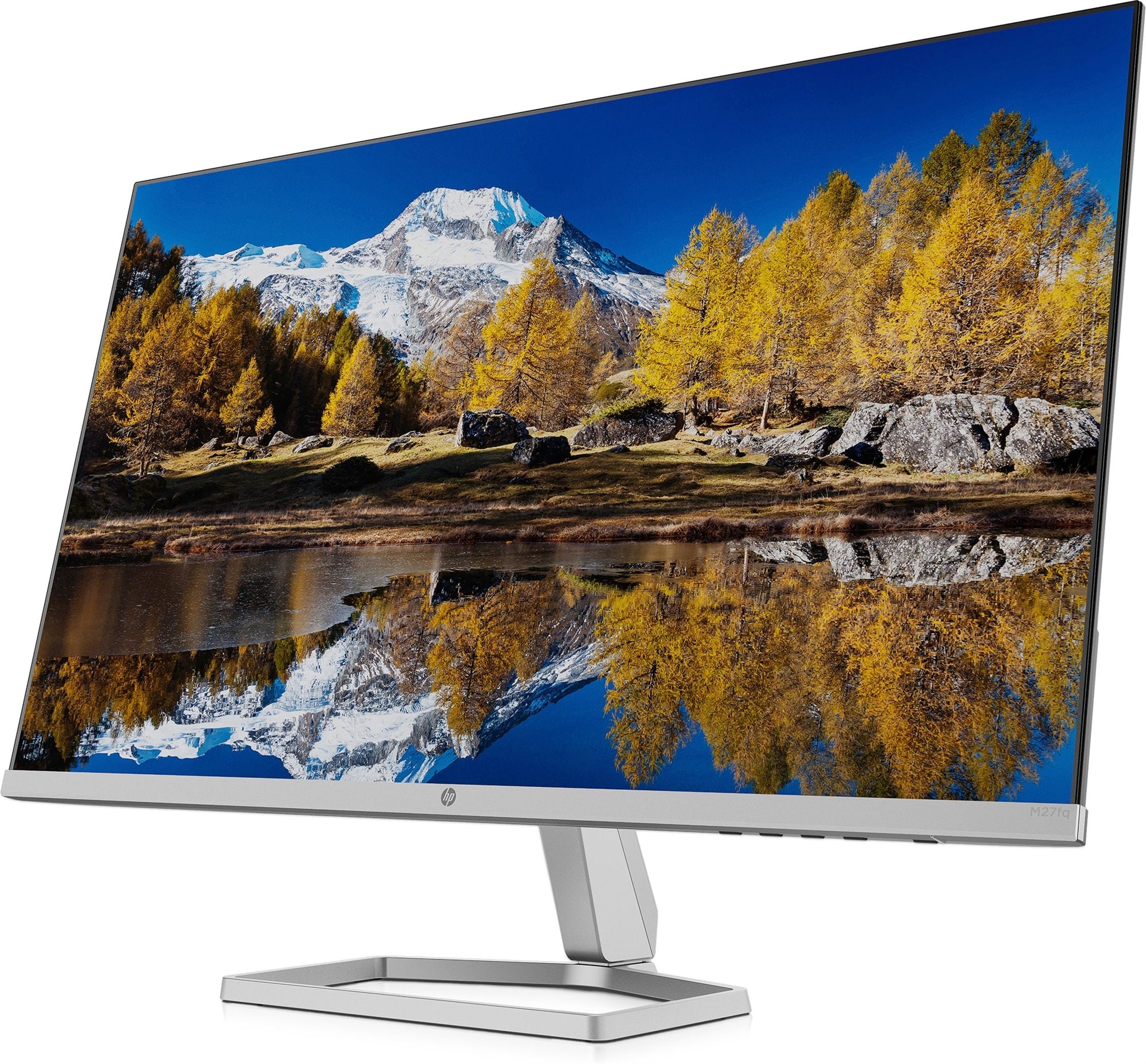 "HP M27fq QHD Monitor écran plat de PC 68,6 cm (27"") 2560 x 1440 pixels Quad HD LCD Argent"