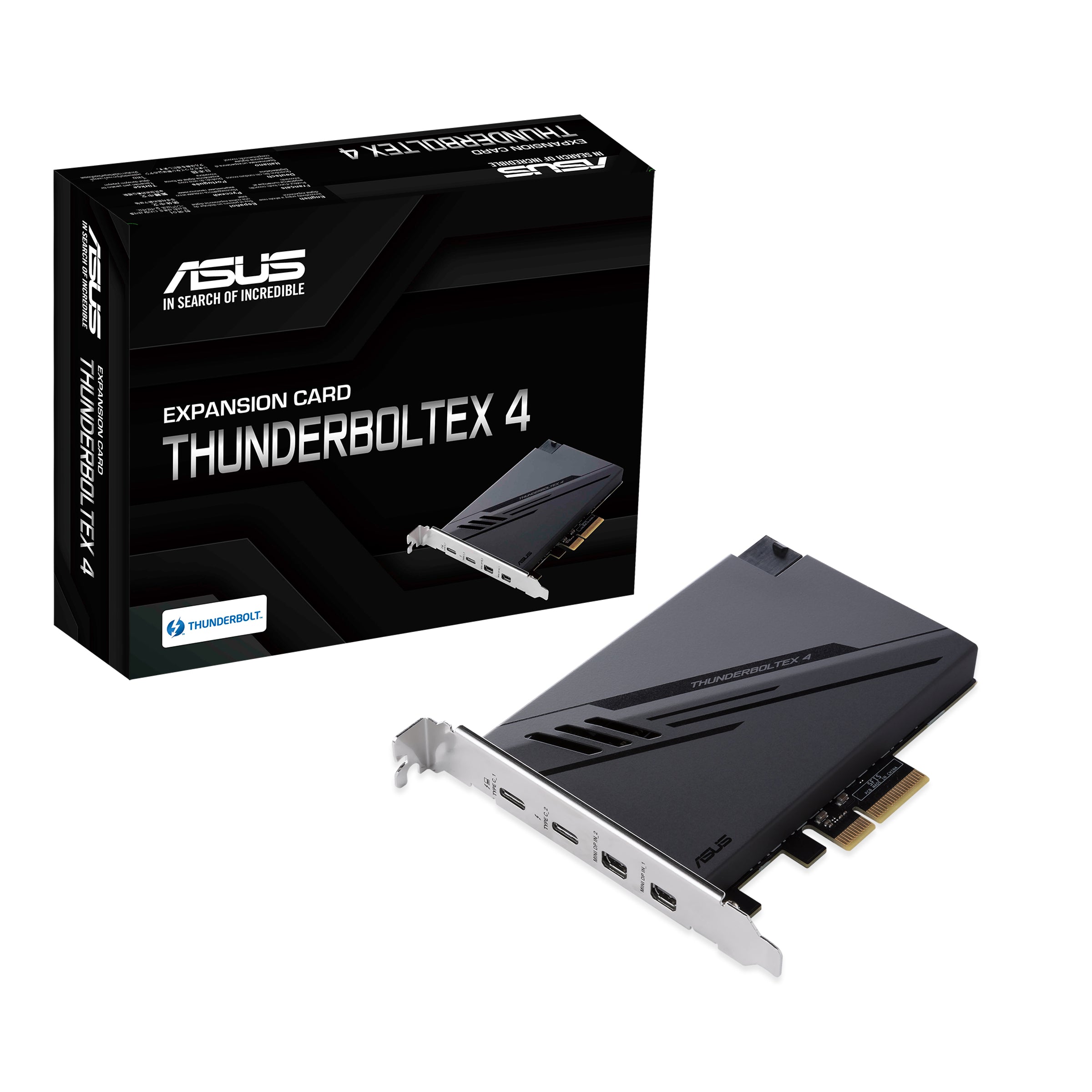 ASUS PCIe 3.0 x4 - 2x Thunderbolt 4 ThunderboltEX 4 Controller