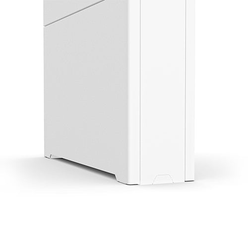 Chief 40in Postrait, Impact series Bolt Down Kiosk, WHITE