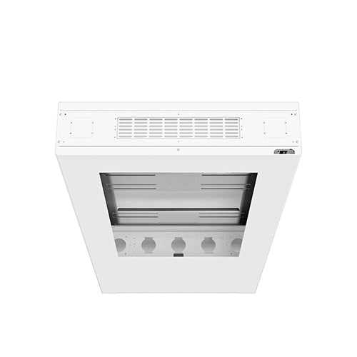 Chief 40in Postrait, Impact series Bolt Down Kiosk, WHITE