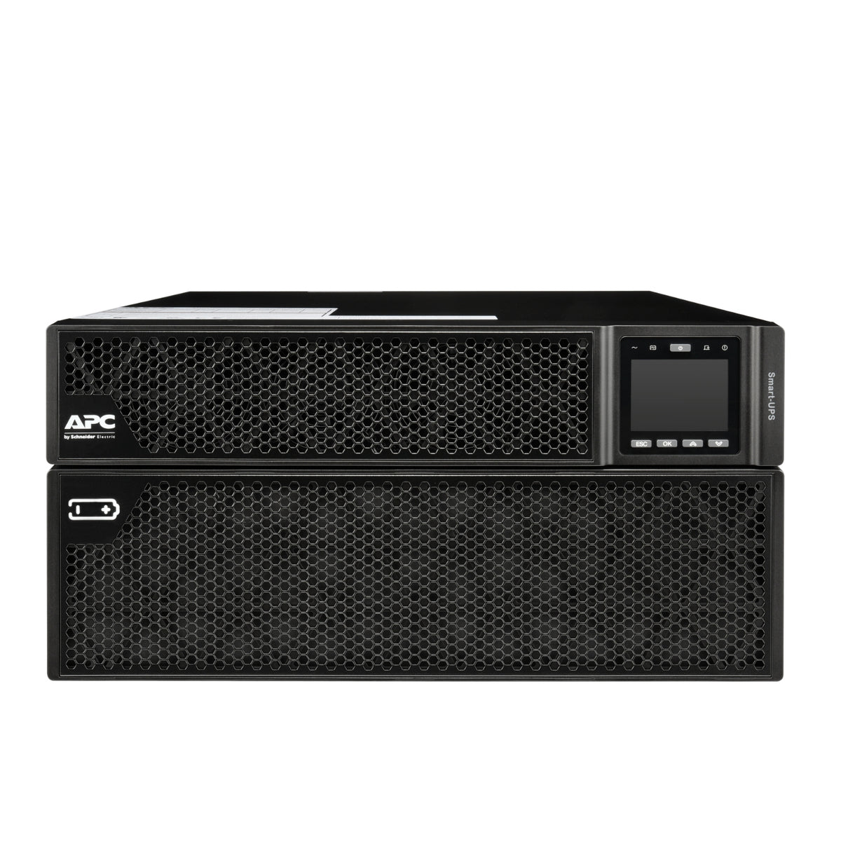 APC Smart-UPS On-Line-G 8kVA 8kW Tower 230V 2x IEC C13+1x IEC C19+Hard wire 3-wire H+N+E outlets Network Card wo rail kit