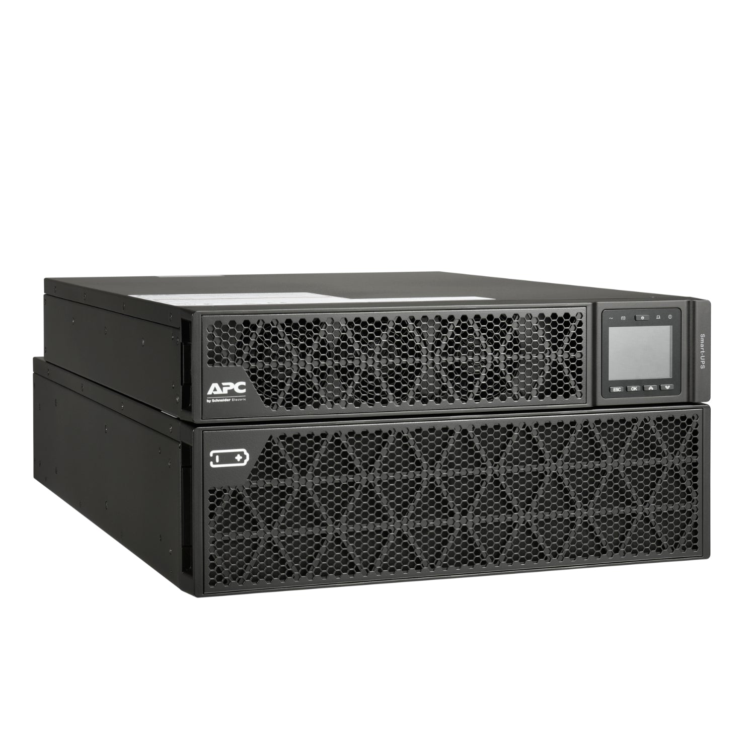 APC Smart-UPS On-Line 10kVA 10kW Tower 230V 2x IEC C13+1x IEC C19+Hard wire 3-wire H+N+E outlets Network Card wo rail kit