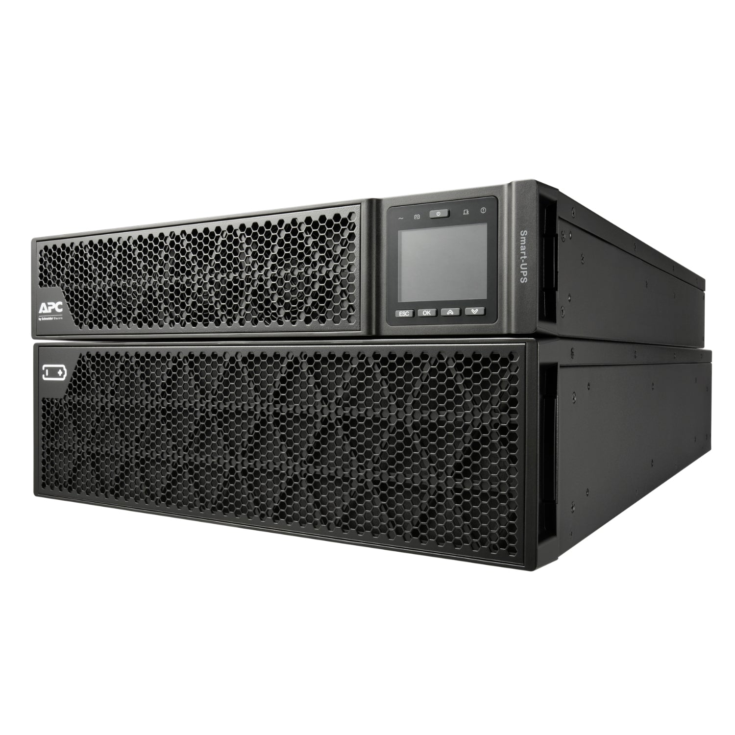 APC Smart-UPS On-Line-G 8kVA 8kW Tower 230V 2x IEC C13+1x IEC C19+Hard wire 3-wire H+N+E outlets Network Card wo rail kit