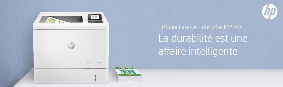 HP Color LaserJet Enterprise M554dn produit neuf emballage abimé A4 color laser USB 33ppm (P)