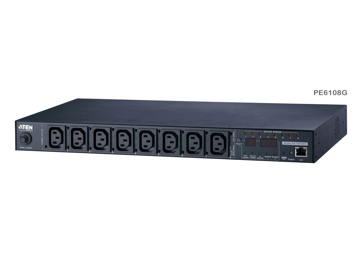 Aten PE6108G eco pdu multiprise ip 2400W 8xC13
