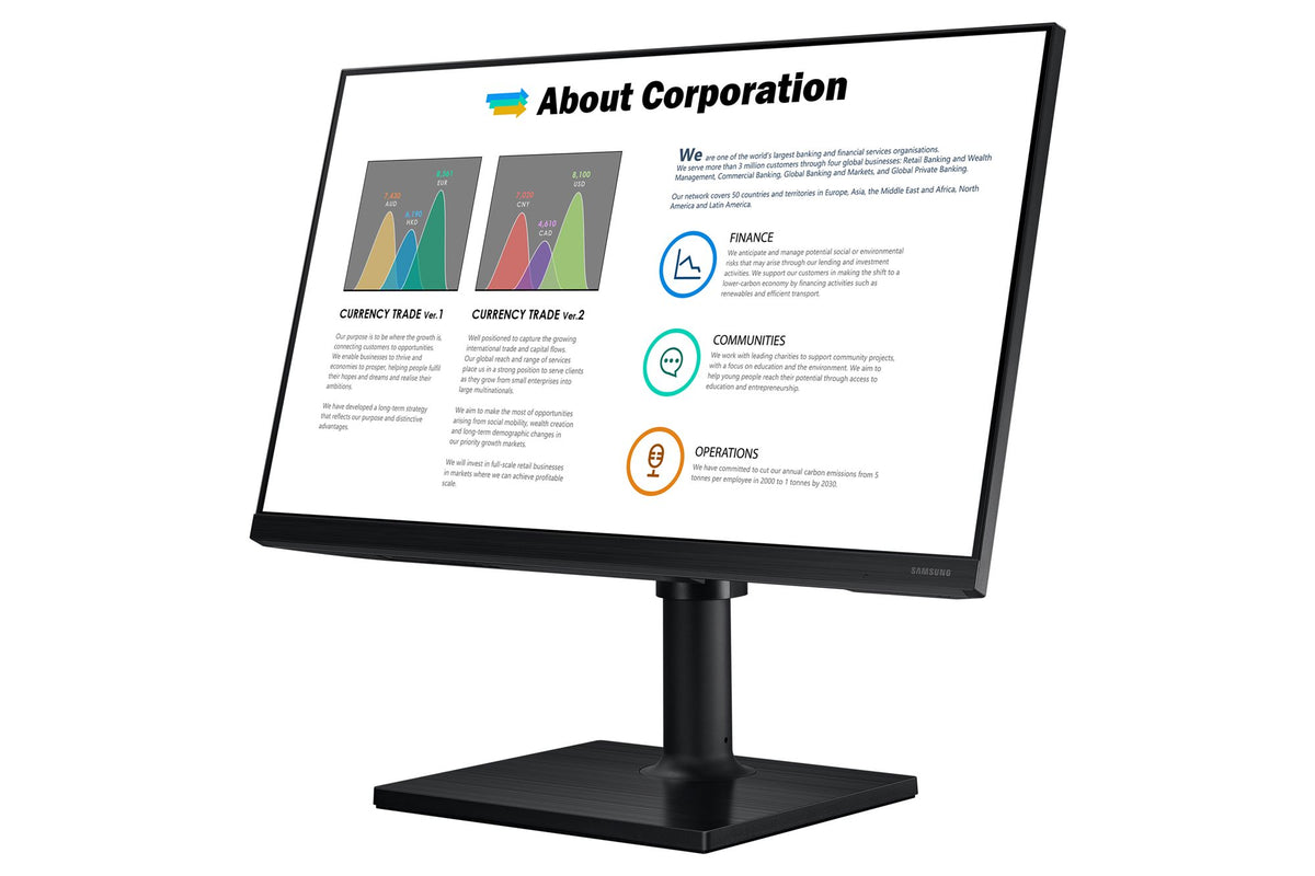 LF24T450FQRXEN24"LED IPS FHD DP HDMI USB