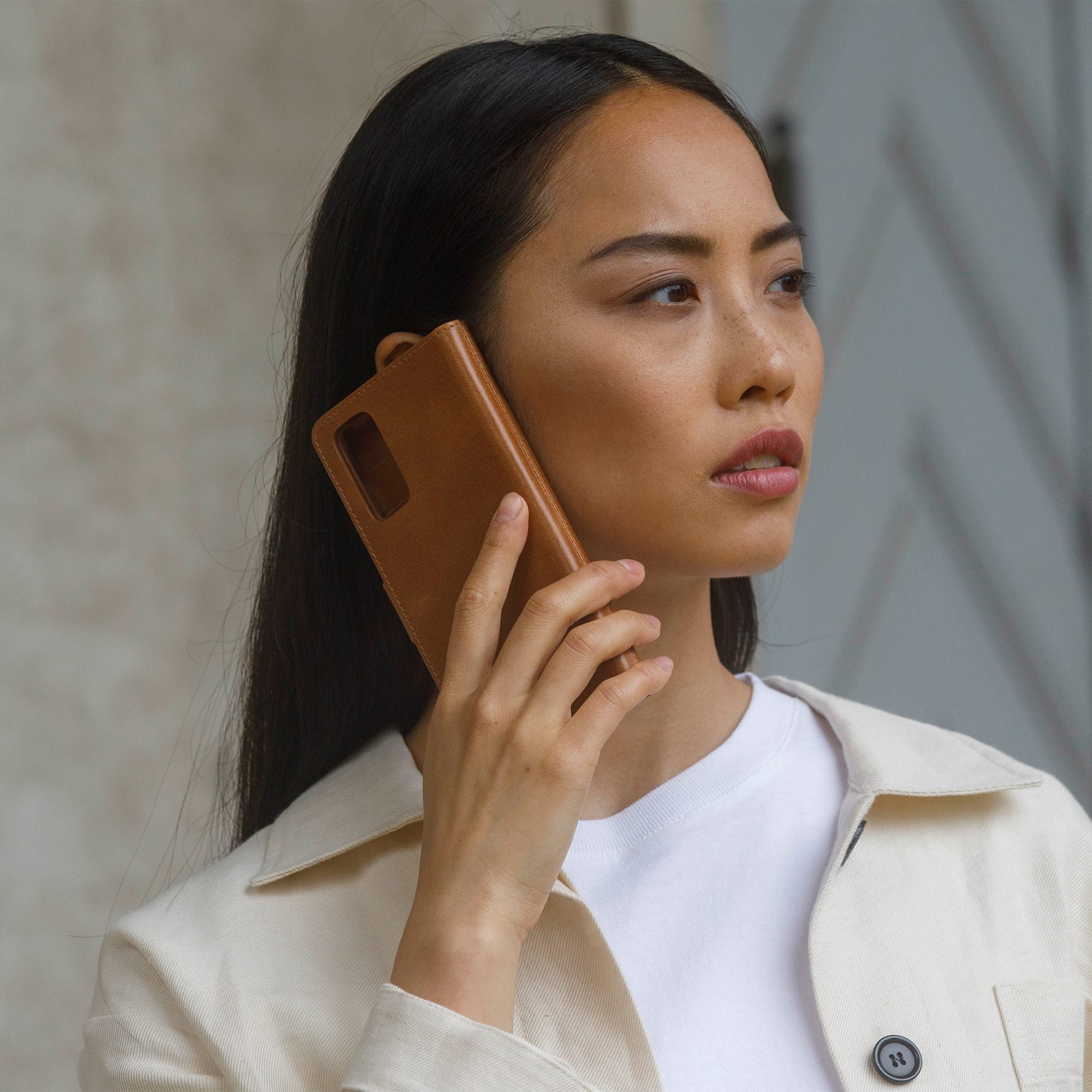 Lynge Galaxy A53 Tan