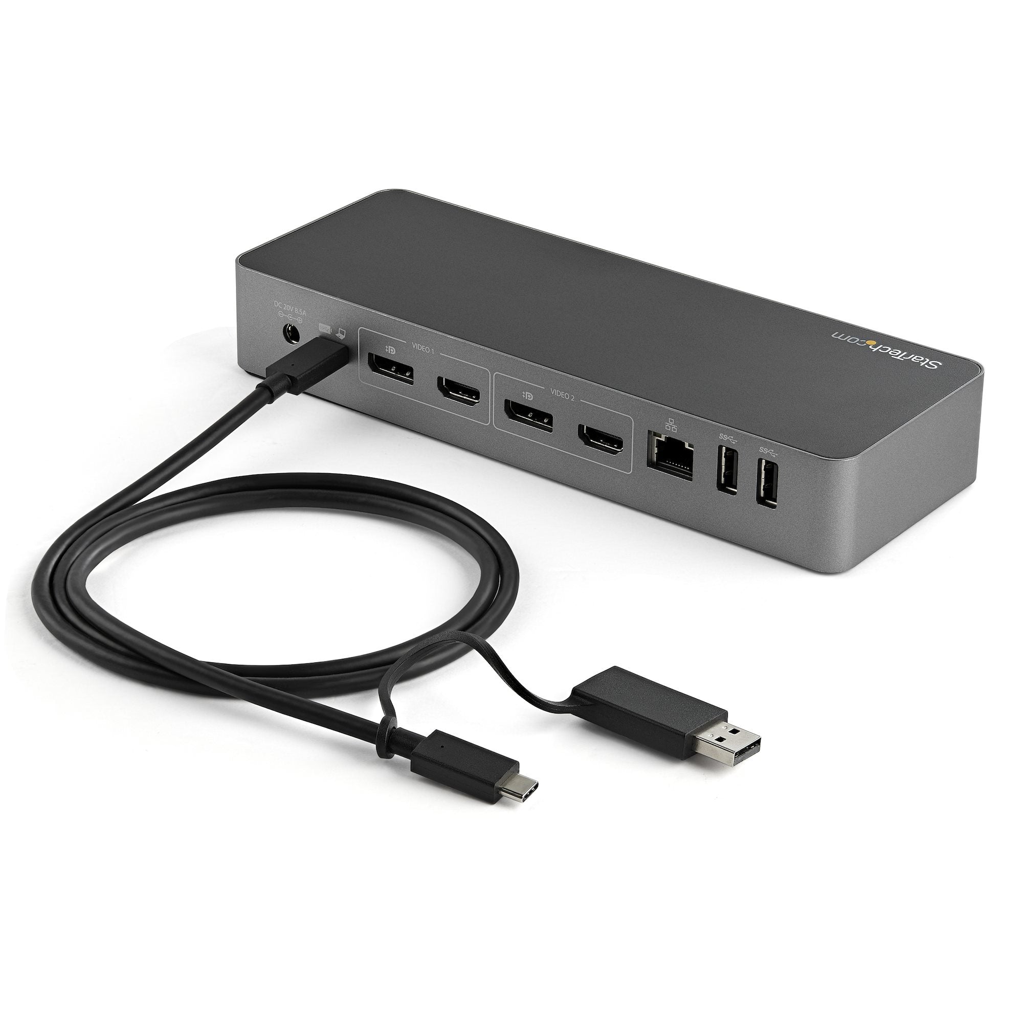 3ft Hybrid USB-C Cable w/USB-A Adapter