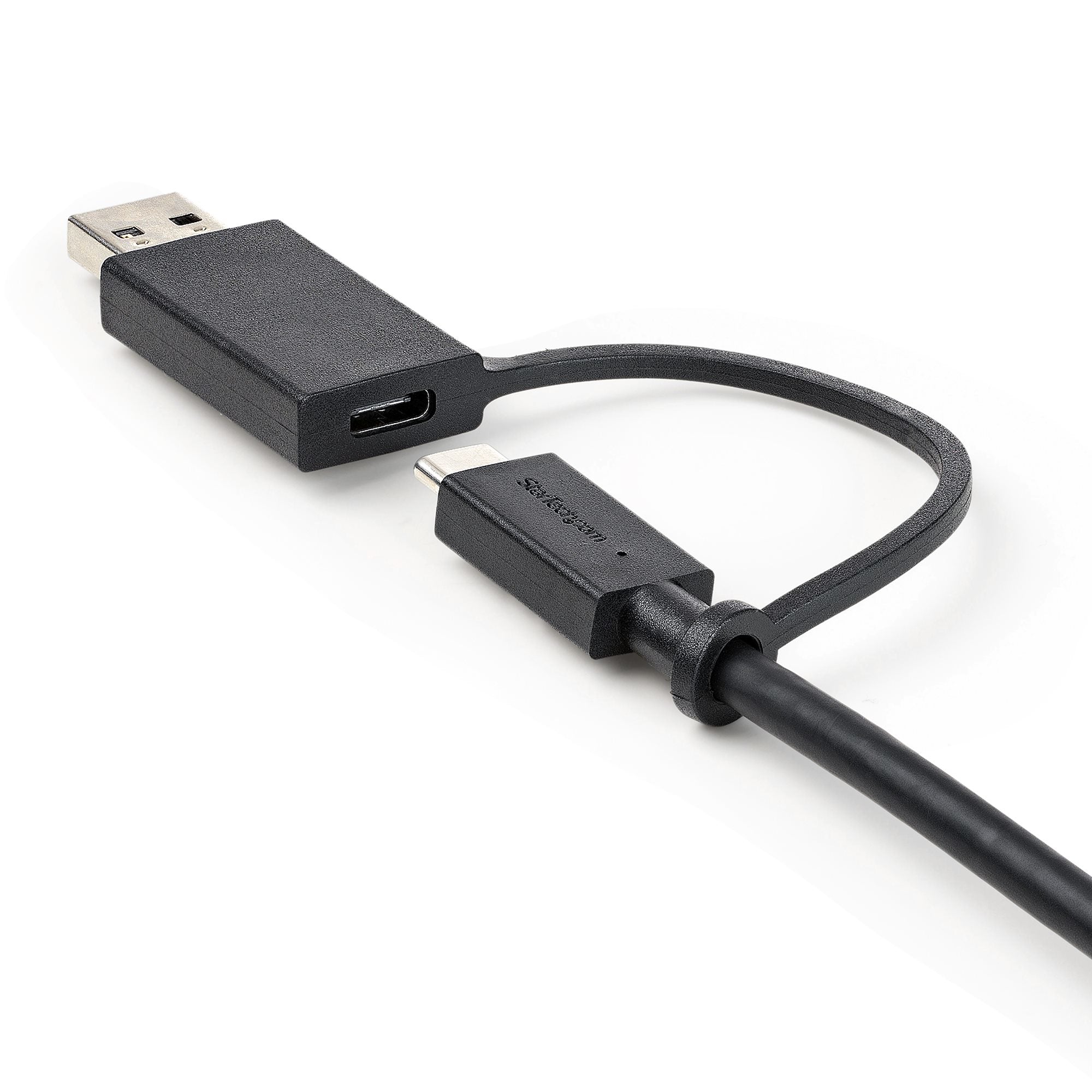 3ft Hybrid USB-C Cable w/USB-A Adapter