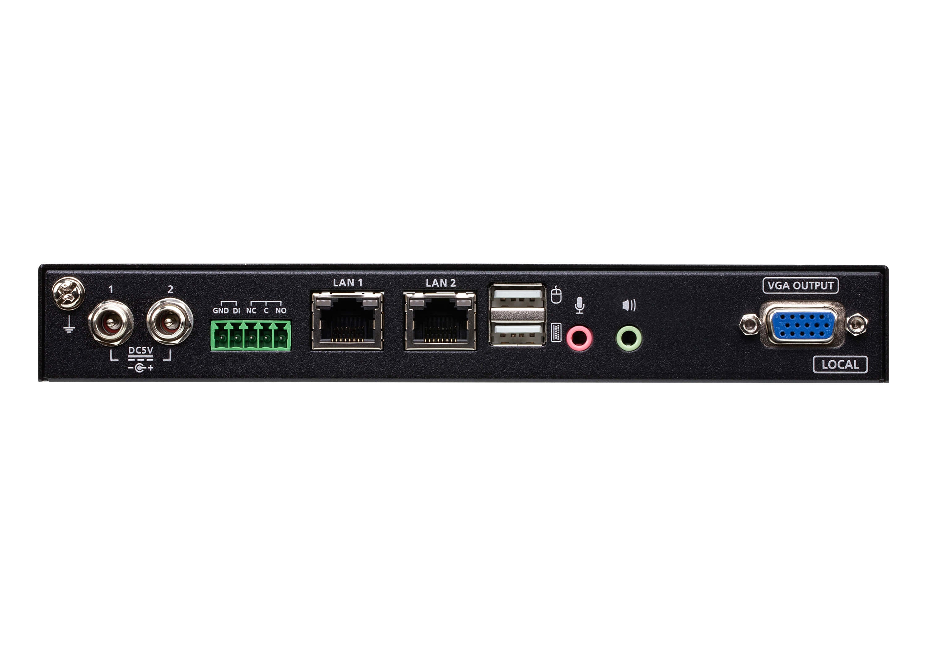 ATEN CN9000-AT-G commutateur écran, clavier et souris Noir