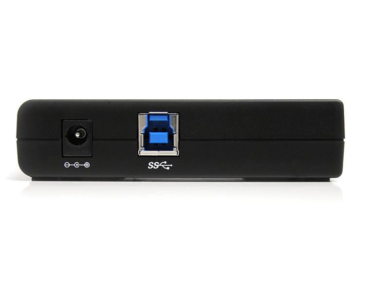 4 Port Black SuperSpeed USB 3.0 Hub