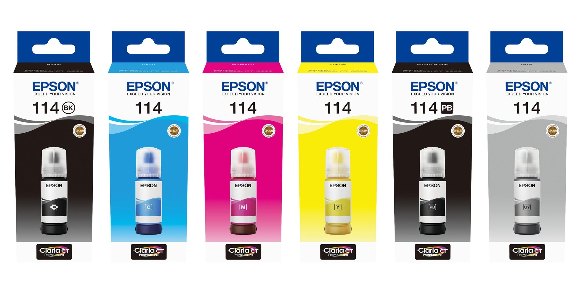 EPSON 1LB 114 EcoTank Yellow ink bottle