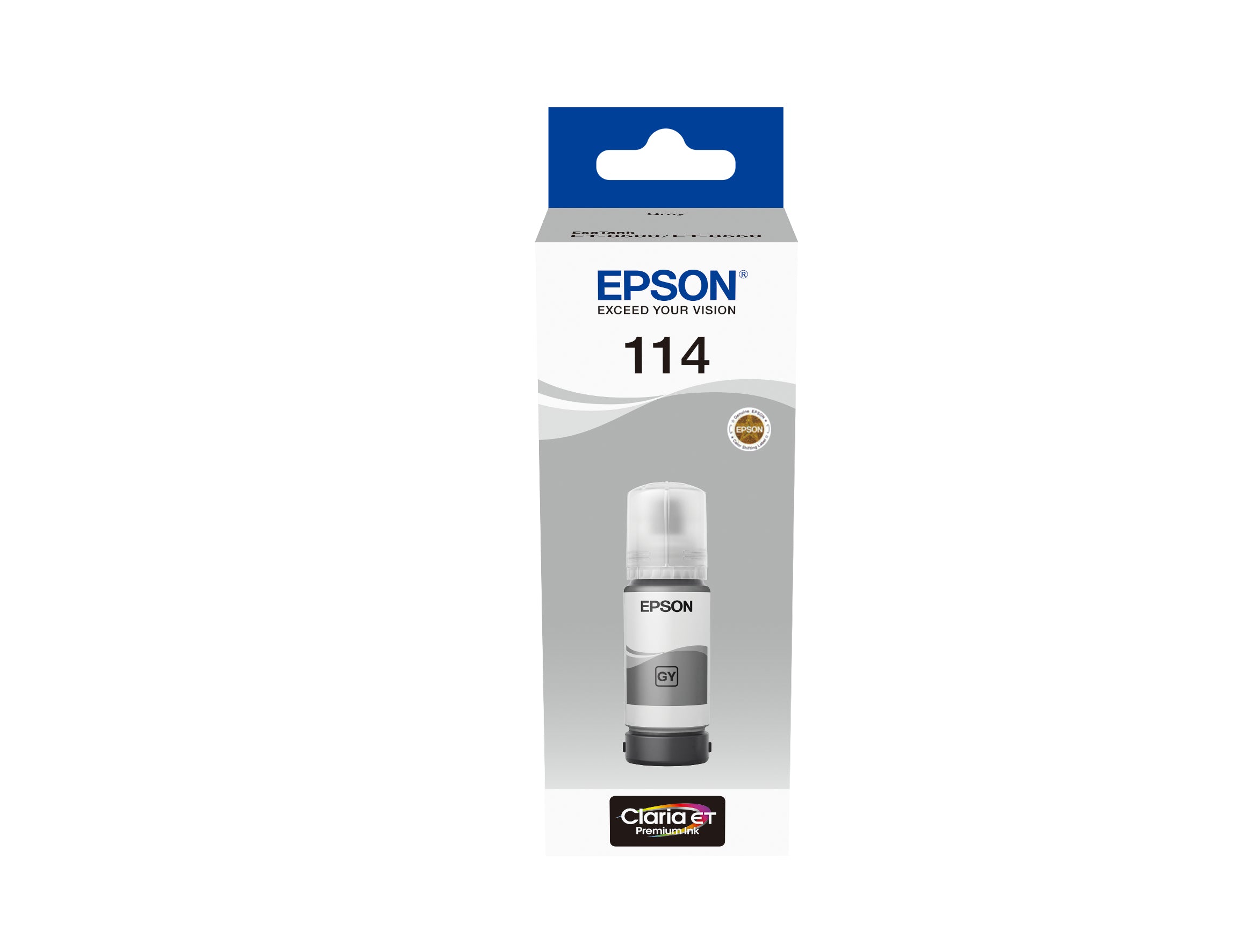 EPSON 1LB 114 EcoTank Grey ink bottle