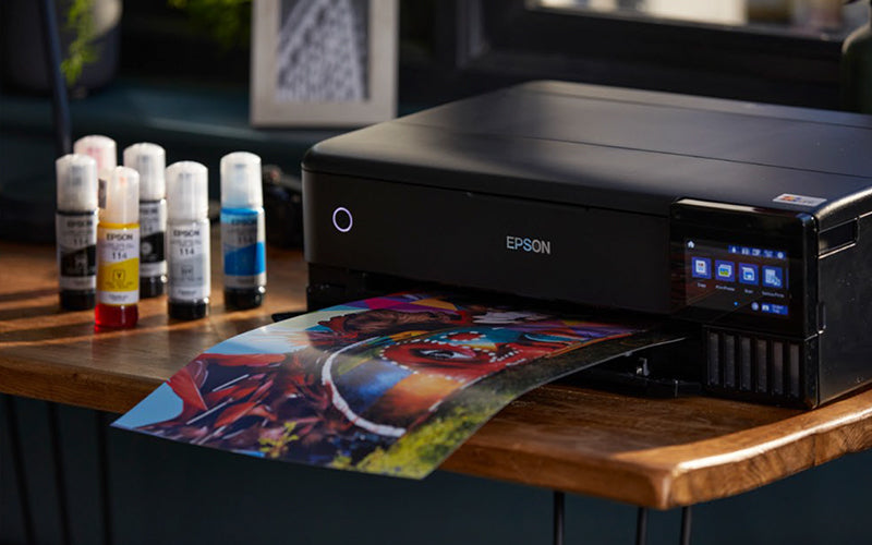 EPSON EcoTank ET-8550 MFP colour inkjet refillable A3 16ppm Print USB LAN Wi-Fi Black