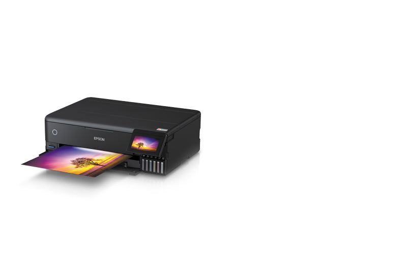 EPSON EcoTank ET-8550 MFP colour inkjet refillable A3 16ppm Print USB LAN Wi-Fi Black
