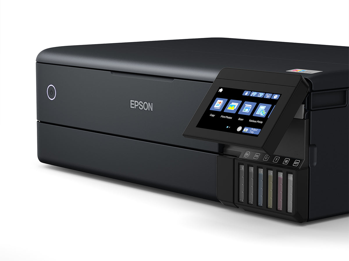 EPSON EcoTank ET-8550 MFP colour inkjet refillable A3 16ppm Print USB LAN Wi-Fi Black