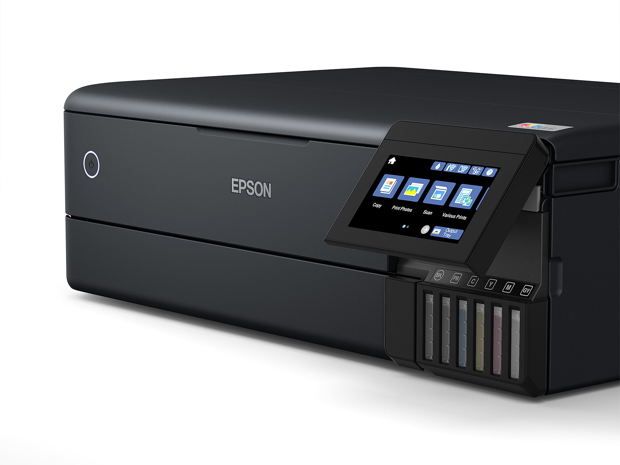 EPSON EcoTank ET-8550 MFP colour inkjet refillable A3 16ppm Print USB LAN Wi-Fi Black