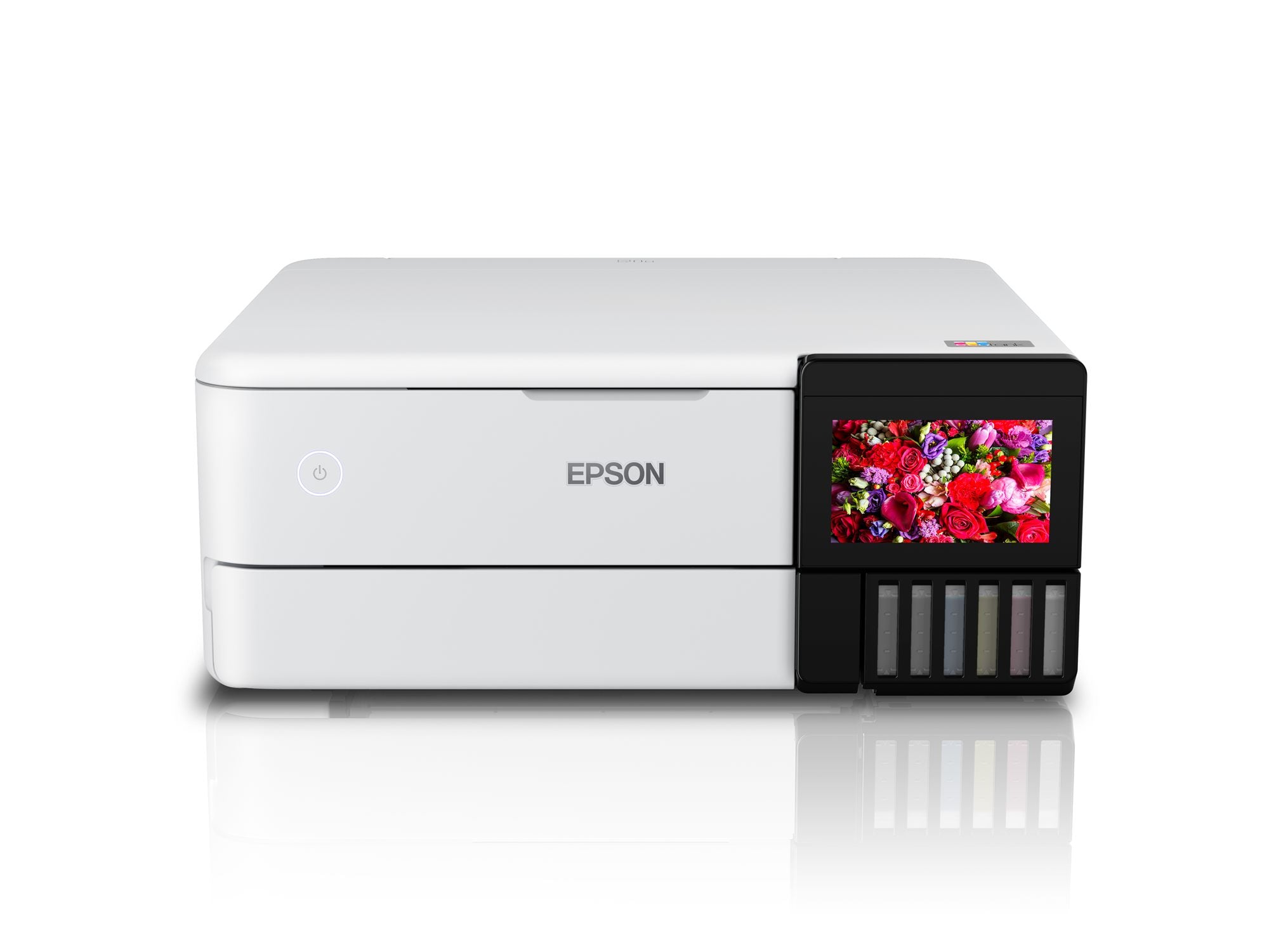 EPSON EcoTank ET-8500 MFP colour ink-jet refillable A4 16ppm print USB LAN USB host Wi-Fi white