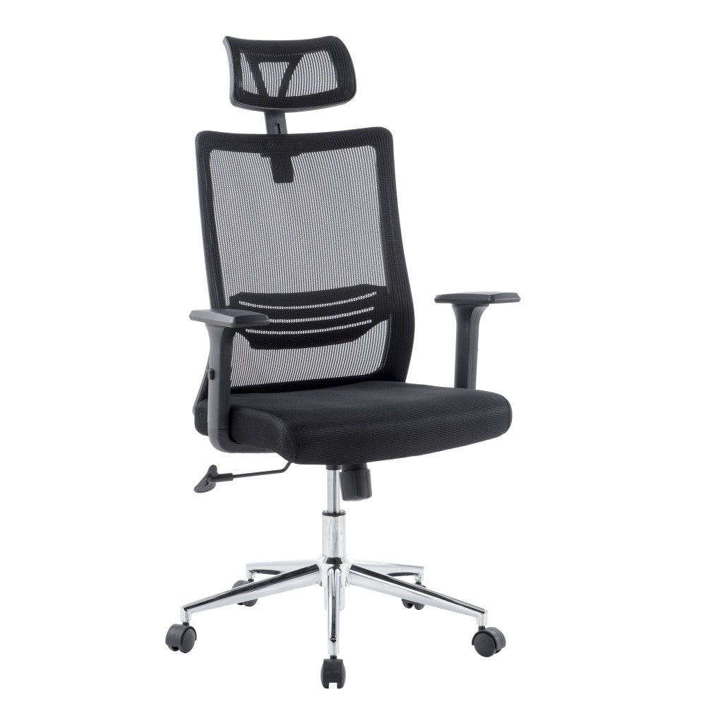 Techly ICA-CT MC021 Chaise de bureau noire 21
