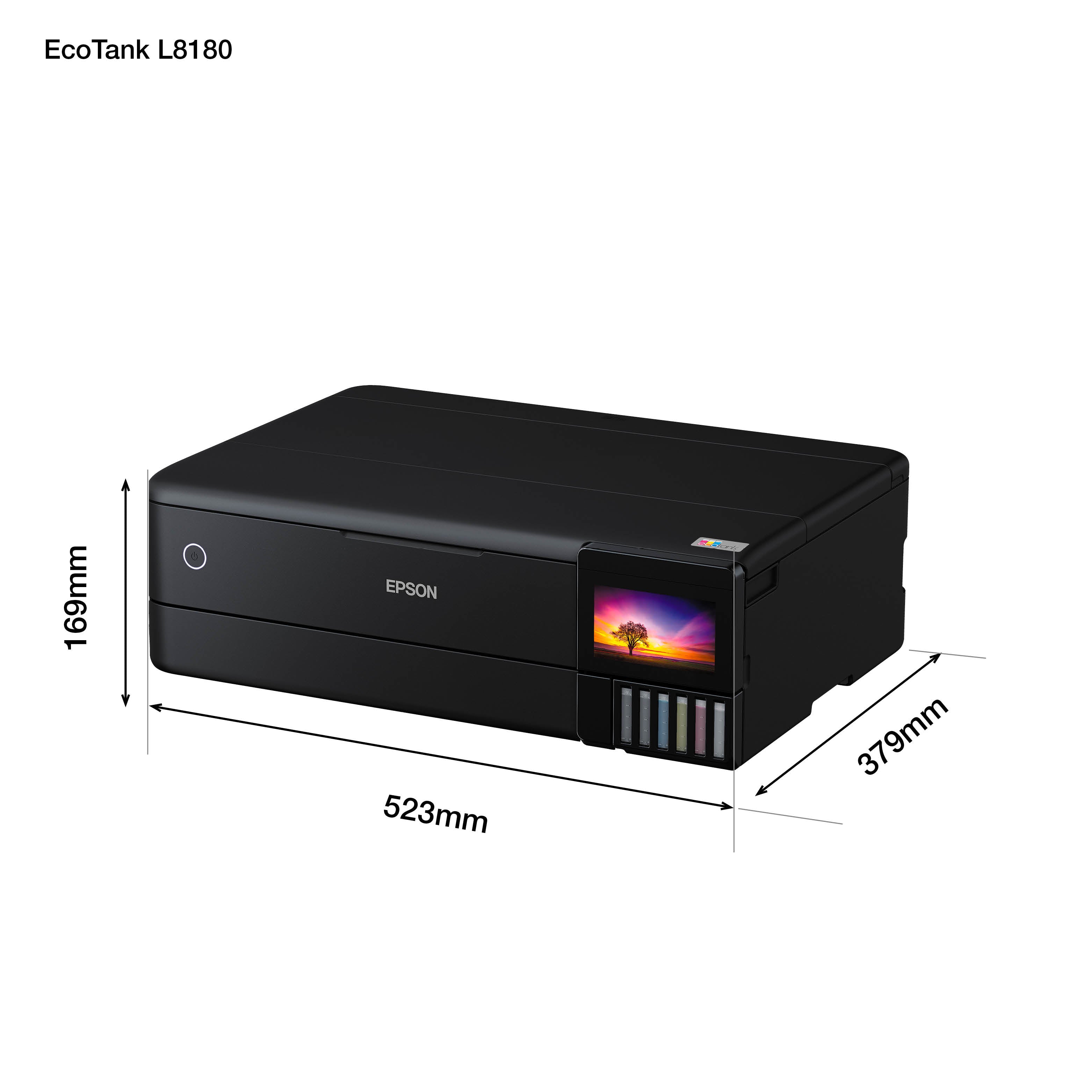 Epson EcoTank L8180 Jet d'encre A3+ 5760 x 1440 DPI 32 ppm Wifi