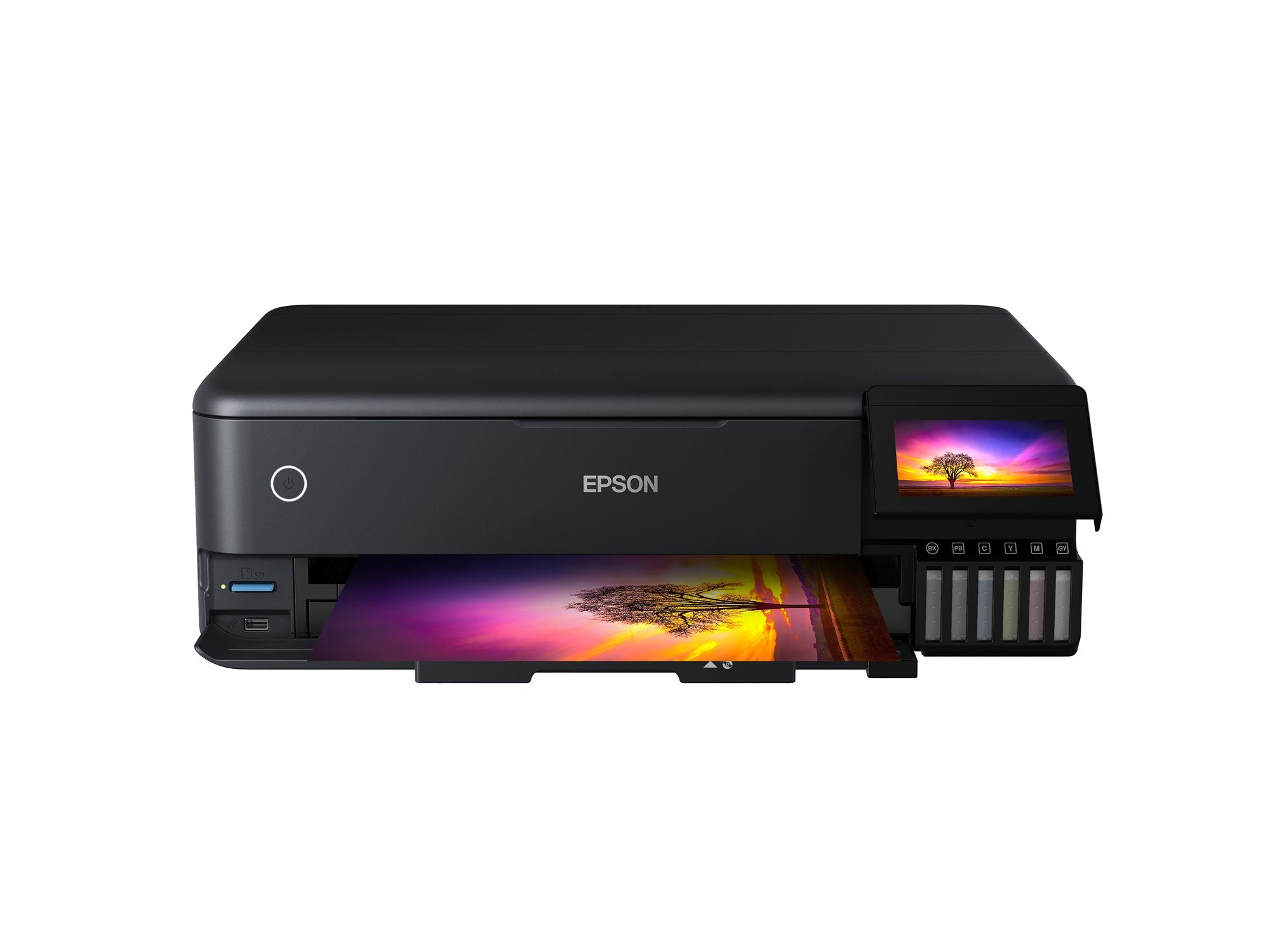 EPSON EcoTank ET-8550 MFP colour inkjet refillable A3 16ppm Print USB LAN Wi-Fi Black