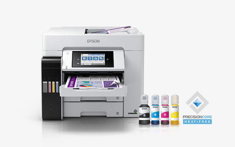 Epson EcoTank L6580 - appareil tout-en-un d'impression - impression, numérisation, copie, fax 4800 x 2400 DPI A4 25ppm Wi-Fi AirPrint