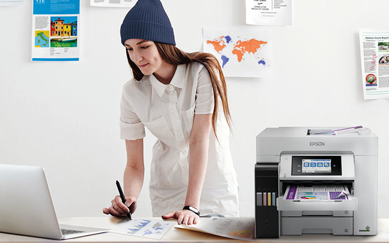 Epson EcoTank L6580 - appareil tout-en-un d'impression - impression, numérisation, copie, fax 4800 x 2400 DPI A4 25ppm Wi-Fi AirPrint