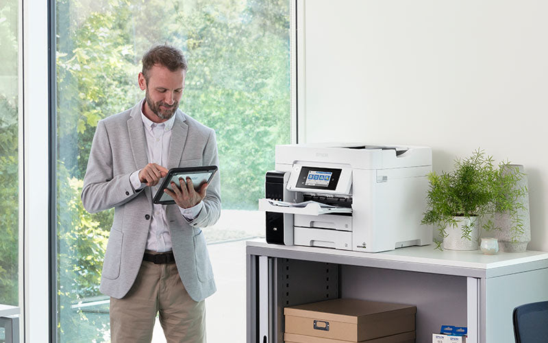 Epson EcoTank L6580 - appareil tout-en-un d'impression - impression, numérisation, copie, fax 4800 x 2400 DPI A4 25ppm Wi-Fi AirPrint