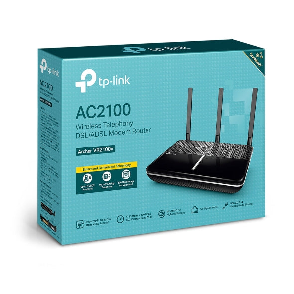 AC2100 Wireless MU-MIMO VDSL/ADSL Tel