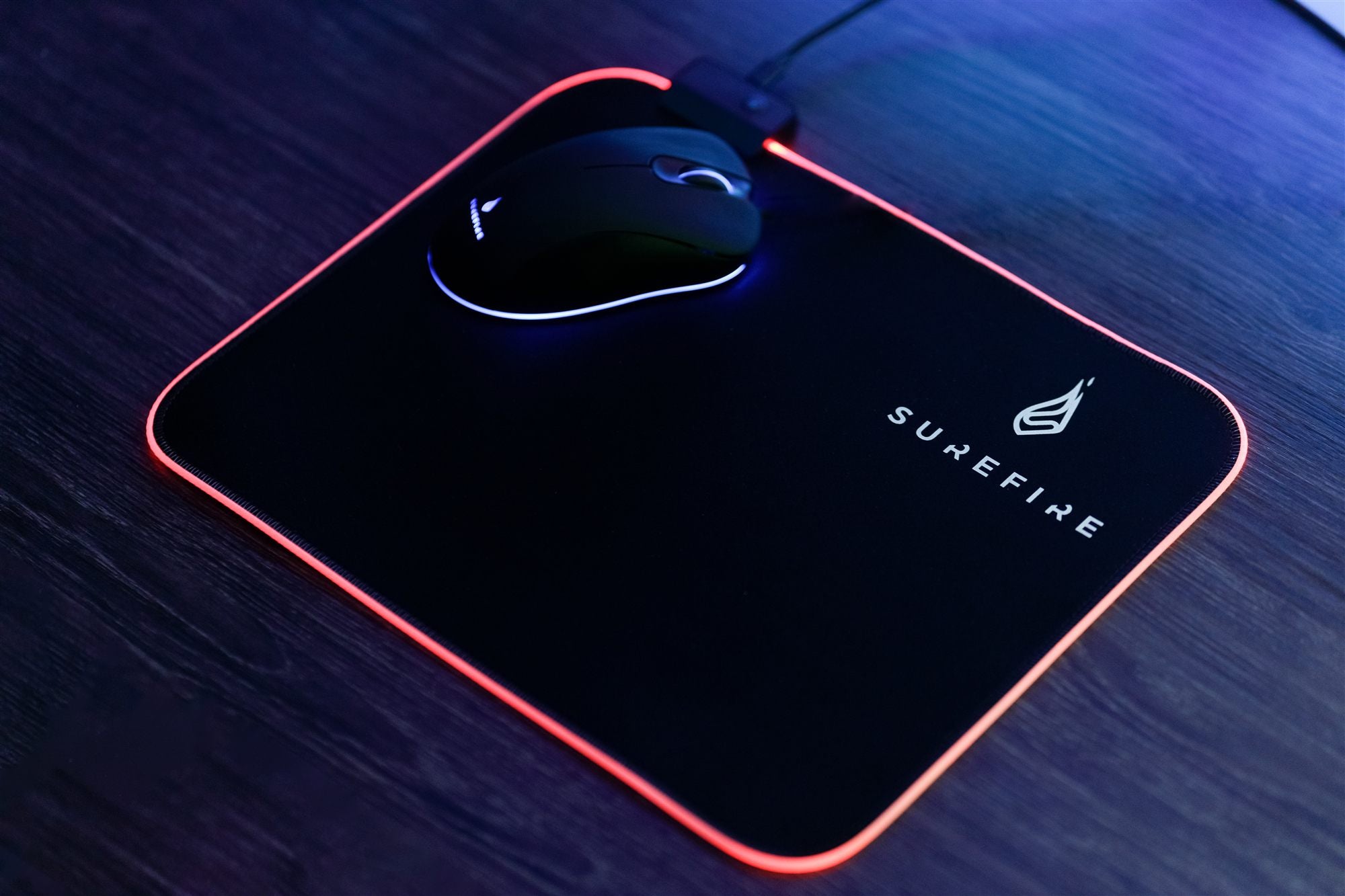 VERBATIM SUREFIRE SILENT FLIGHT RGB-320 GAMING MOUSE PAD WCF (P)