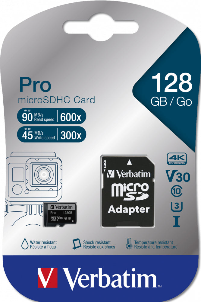 MICRO SDXC CARD PRO UHS-3 128GB CLASS 10
