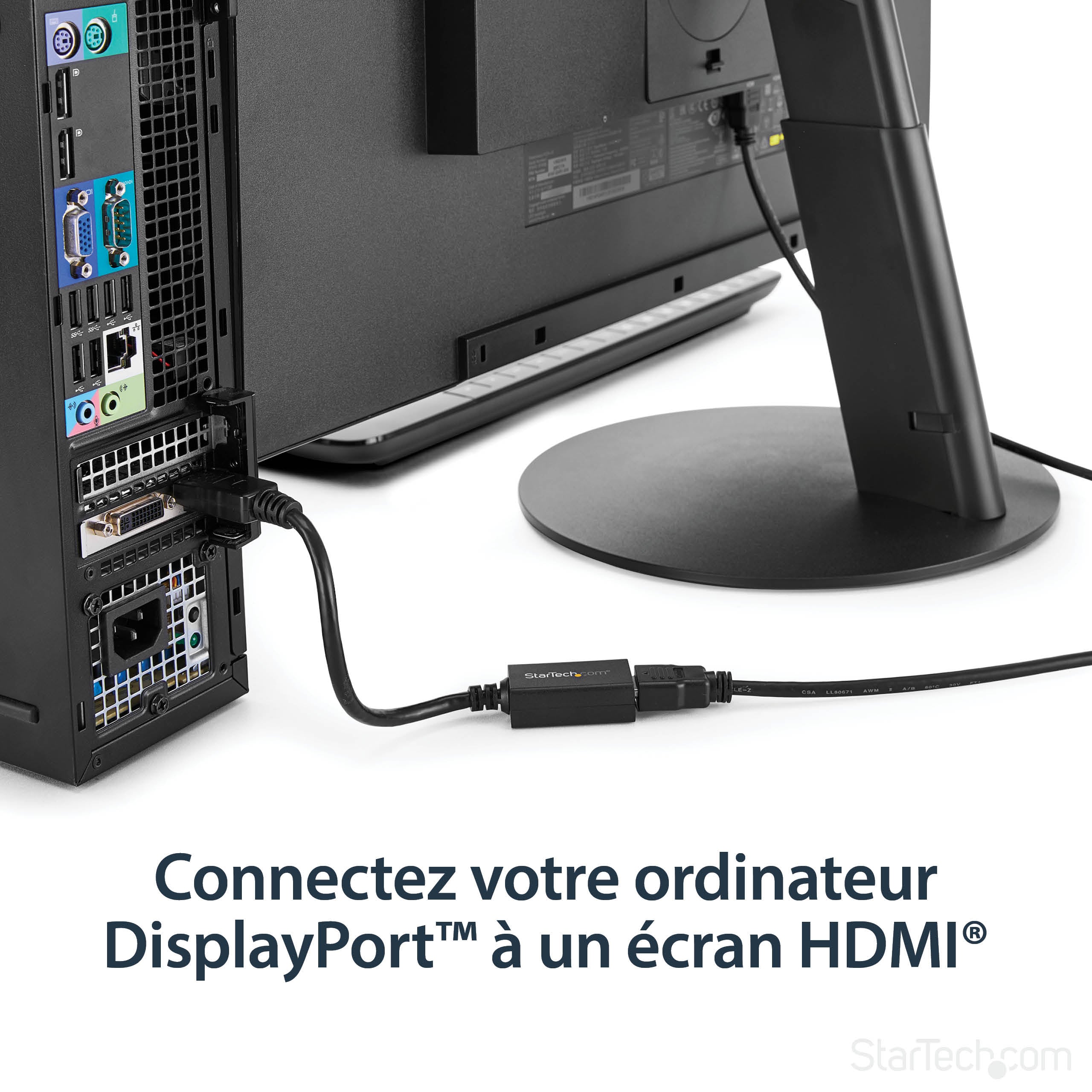 DisplayPort to HDMI Video Converter