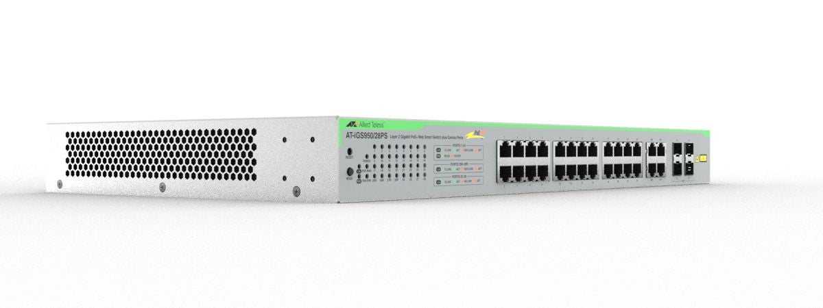 Switch WSmart 24x10/100/1000TX PoE+, 4xSFP100M/1G, PoE+ 370W
