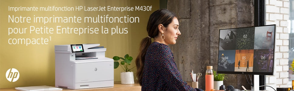 HP LaserJet Enterprise MFP M430f MFP Mono laser 216x297mm A4 38ppm Copy 40ppm Print 350sheets USB LAN