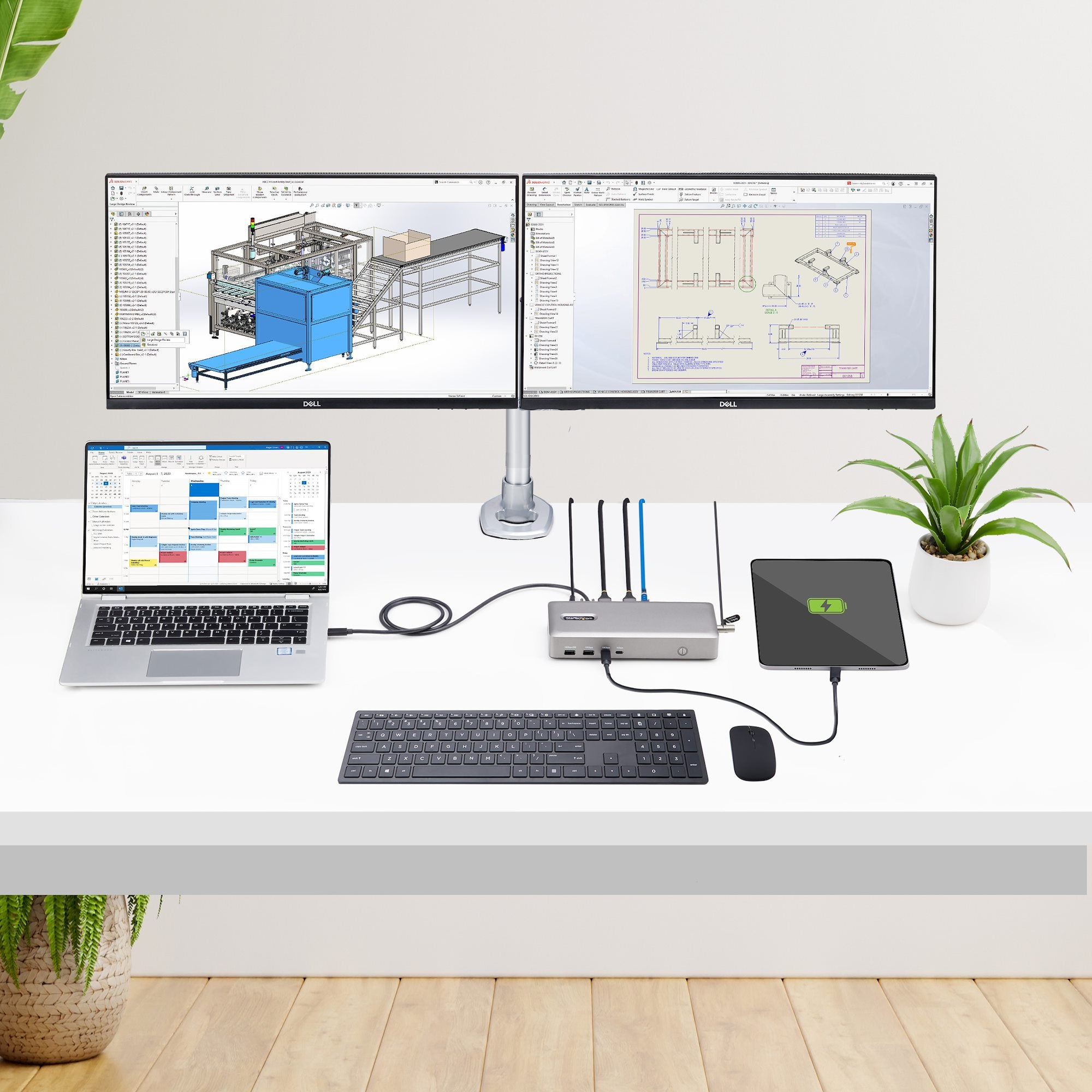 USB4 Docking Station Dual 4K 60Hz HDMI