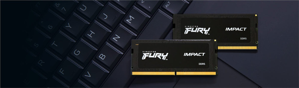 KINGSTON FURY Impact 32Go 6400MT/s DDR5 CL38 SODIMM Kit of 2 XMP