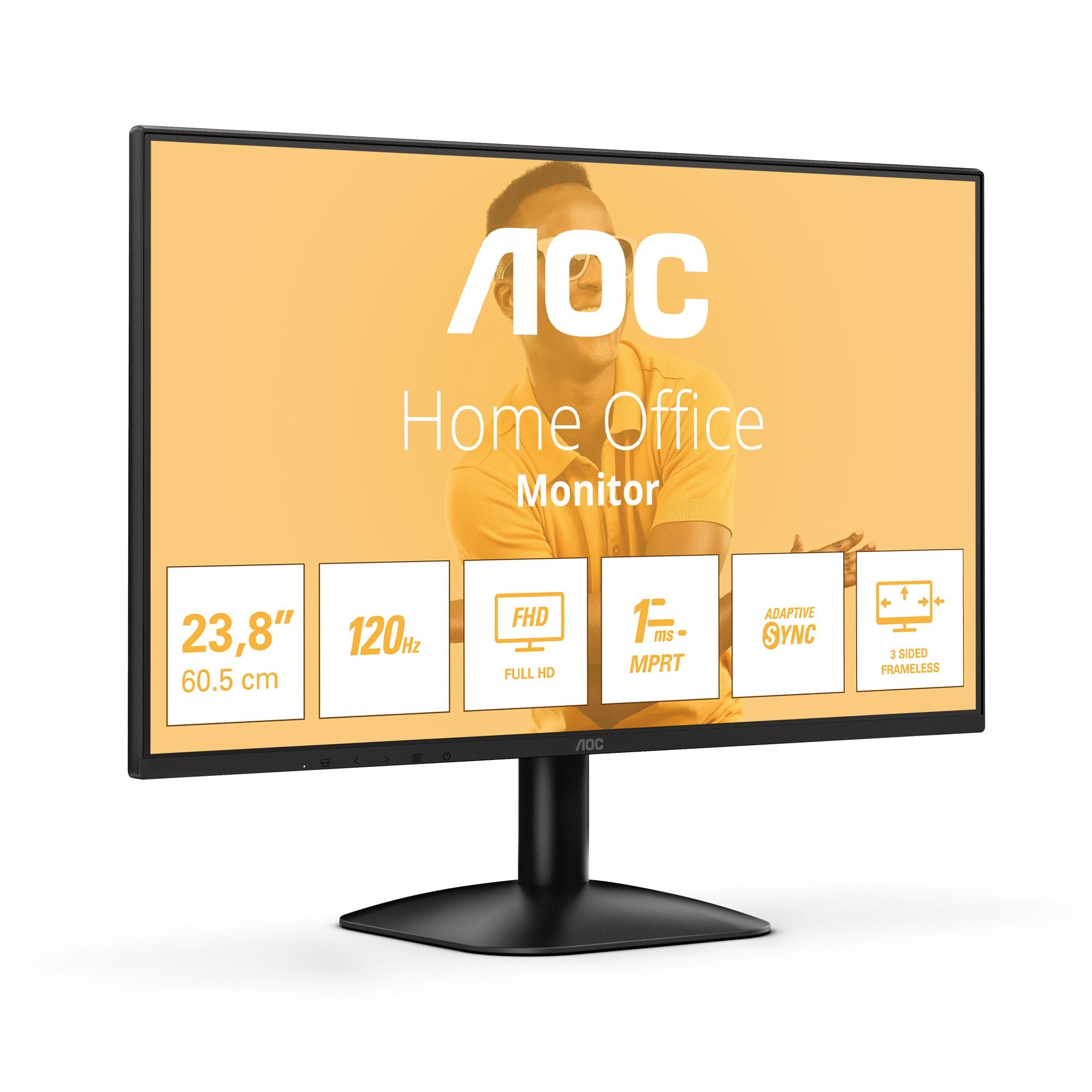 AOC 24B31H 23.8p IPS FHD 120Hz 300cd/m2 1ms VGA HDMI