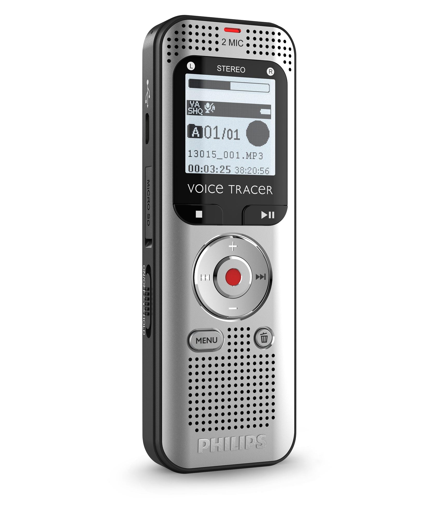 PHILIPS DVT2015 Enregistreur Audio 8 Go avec Sembly transciption