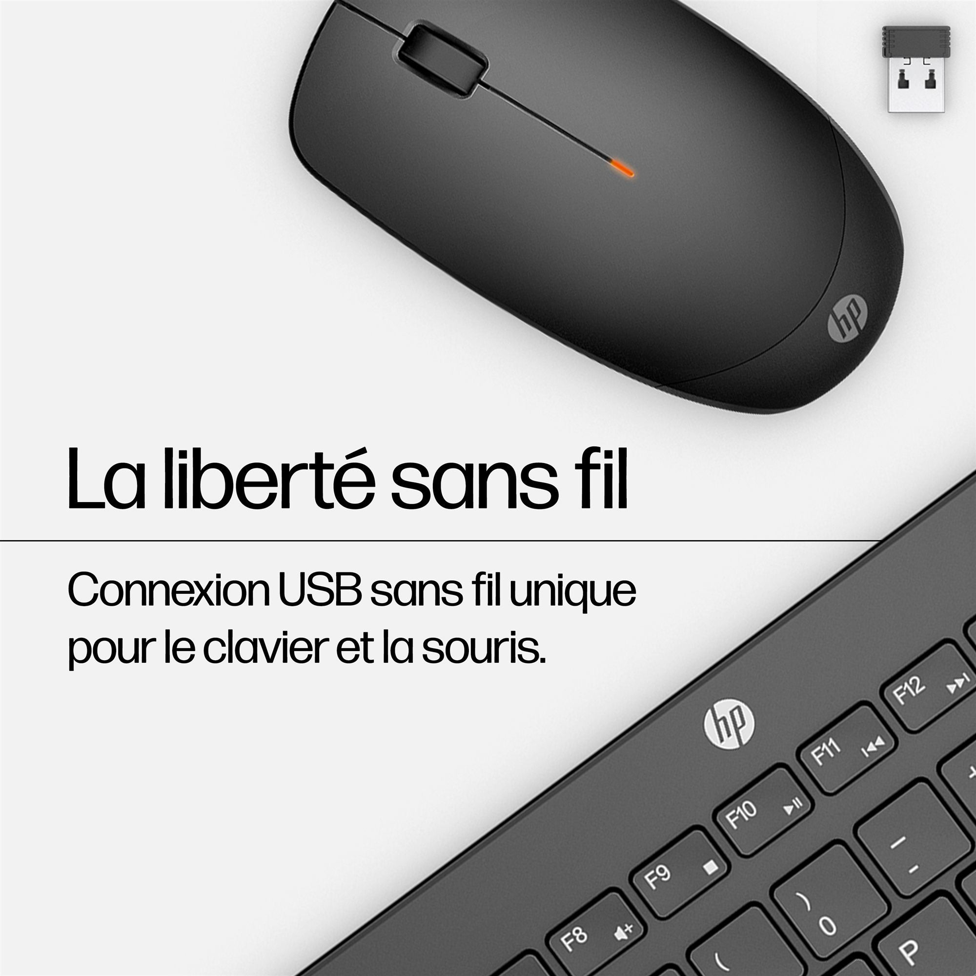 HP 230 Wireless Mouse and Keyboard Combo White