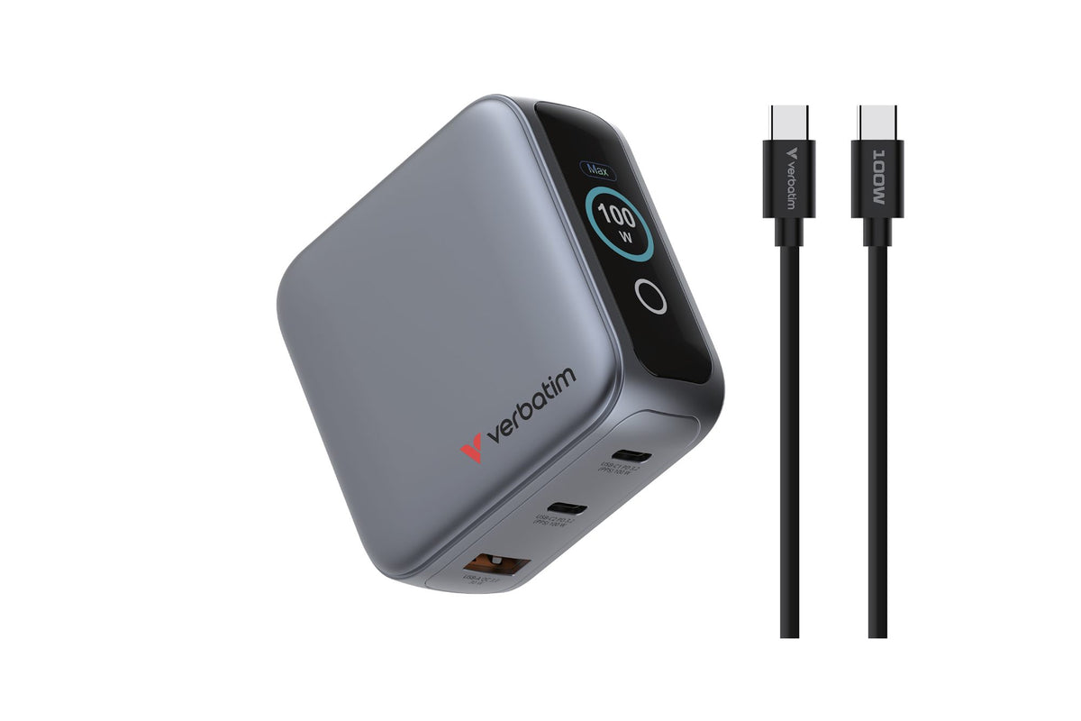 Mini GaN Charger 100W with Display