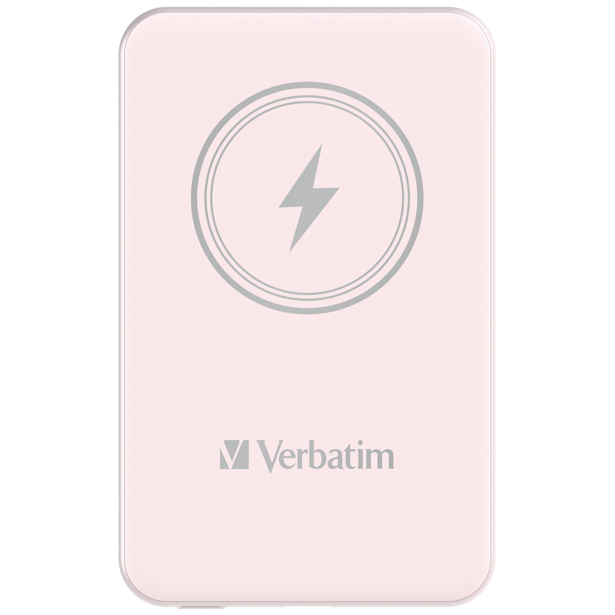 VERBATIM CHARGE N GO MAGNETIC WIRELESS POWER BANK 5000 PINK WCF (P)