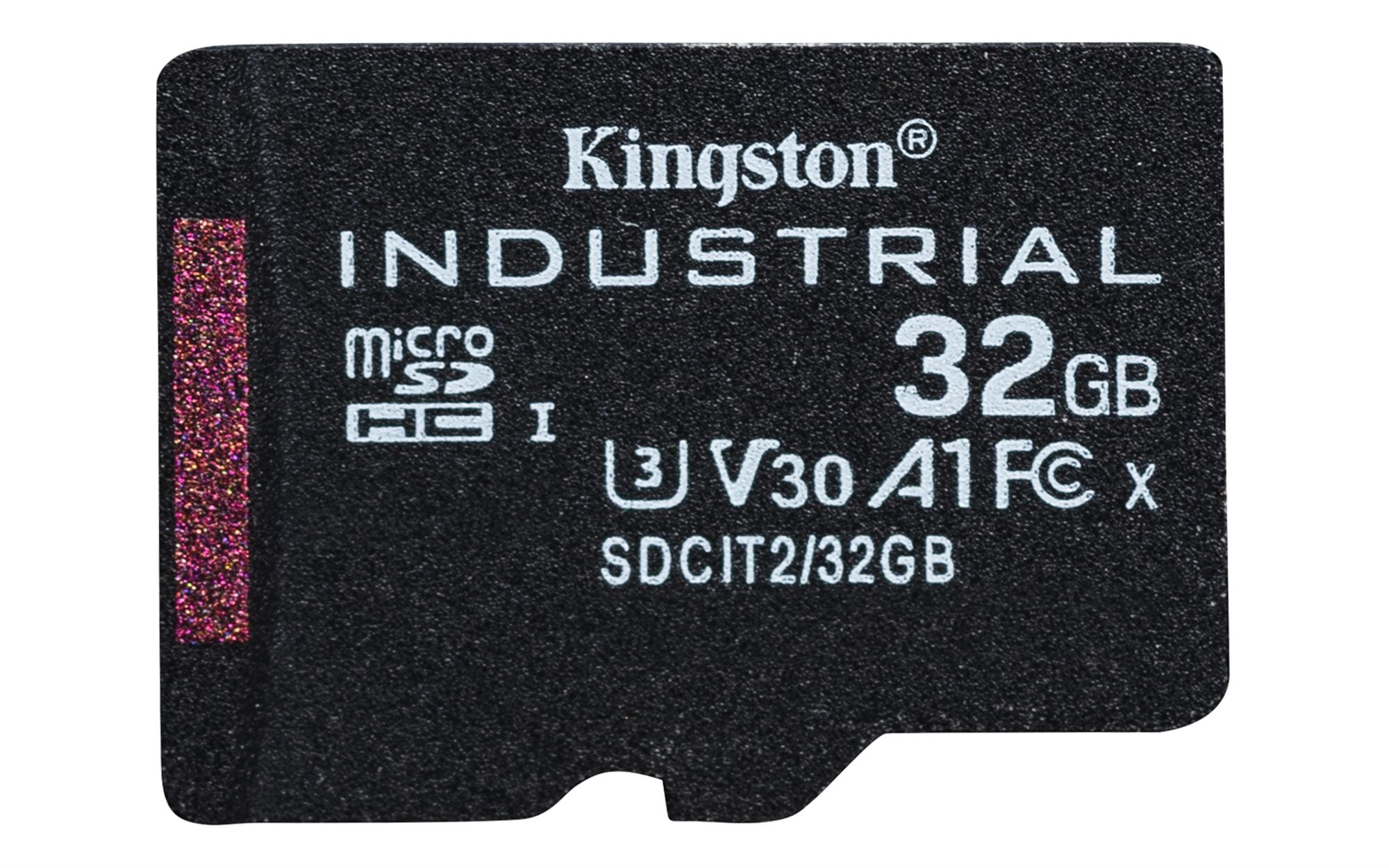 KINGSTON 32Go microSDHC Industrial C10 A1 pSLC Card Single Pack w/o Adapter