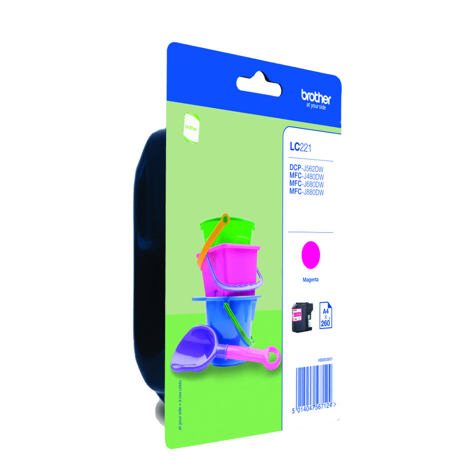LC221MBP ink MAGENTA 260 PAGE