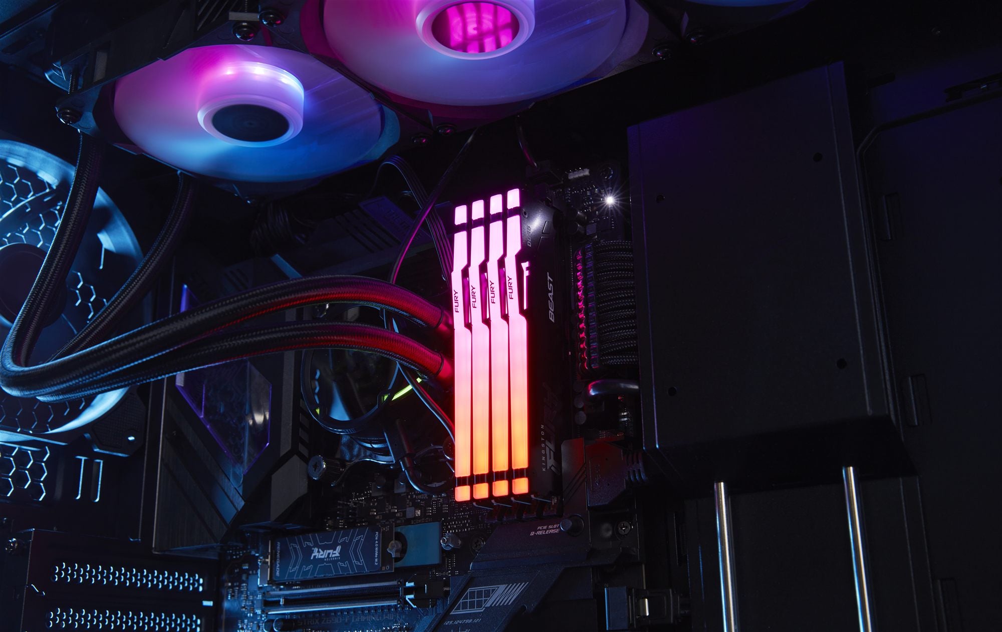 KINGSTON 32Go 5600MT/s DDR5 CL36 DIMM Kit of 2 FURY Beast RGB